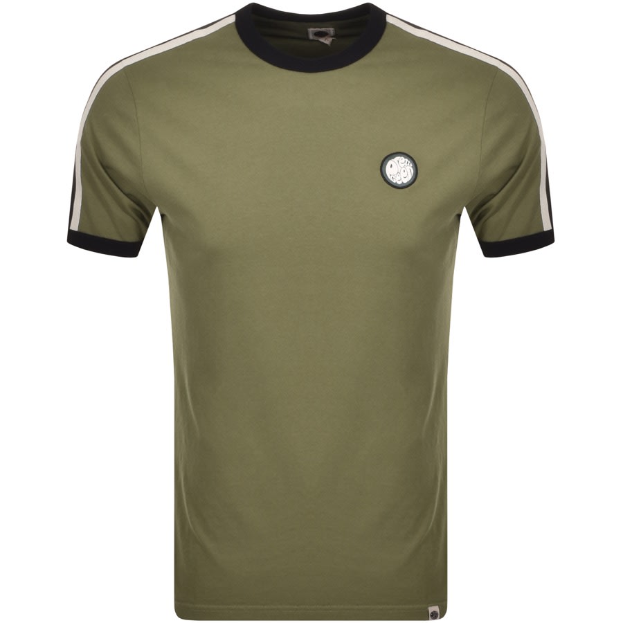 Alternative Image for ProductPretty Green Tilby T Shirt Khaki1